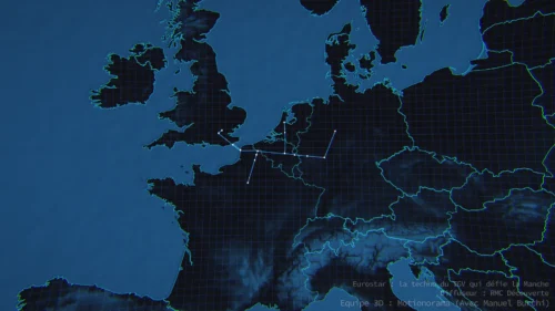 Manuel Burchi, graphiste 3D à Lyon : création de visuels techniques pour RMC Découverte.