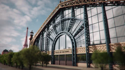 Création d'assets 3D pour divers monuments présentés dans la série documentaire.