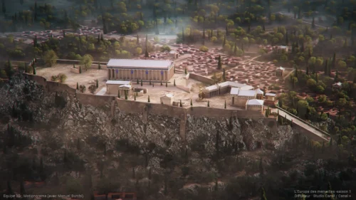 Expertise Blender : modélisation de patrimoine historique pour Canal+.