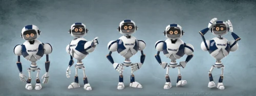 Création de la mascotte 3D pour l'entreprise Walor par Manuel Burchi, graphiste expert Blender.