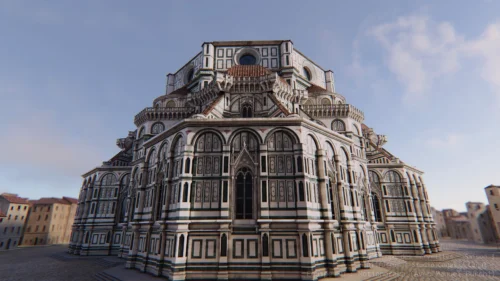 Reconstitution 3D historique narrée par André Dussollier pour un documentaire Canal+.