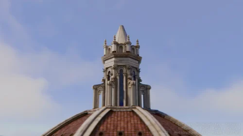 Rendu photoréaliste d'édifices anciens pour la série documentaire de Canal+.