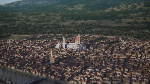 Expertise Blender pour l'animation de structures historiques complexes.