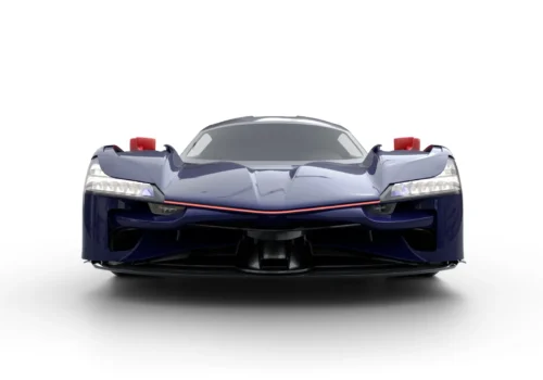 Rendu 3D photoréaliste de concept-cars de course pour des projets de l'agence Sirocco.