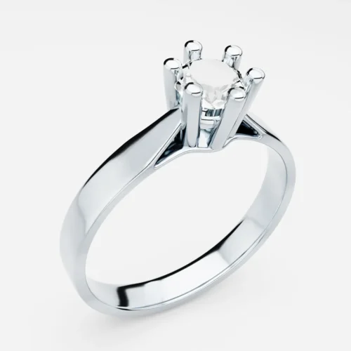 Packshot 3D de bagues et colliers avec mise en valeur des textures et des brillances.