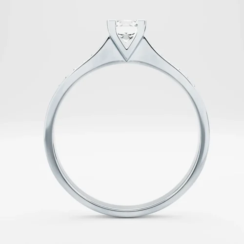 Travail sur les matériaux (or, argent, platine) et sertissage virtuel sous Blender.